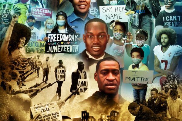 "A Moment of Reckoning," a digital collage created by Tony Washington