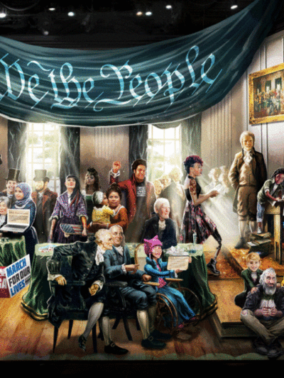 Dare to Create a More Perfect Union, a more inclusive reimagining of the signing of the United States Constitution