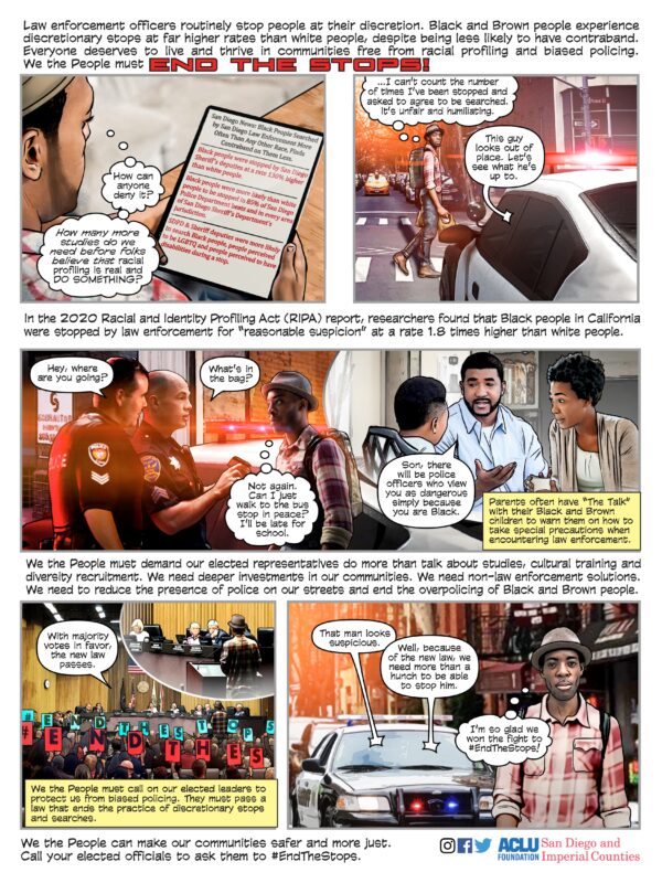 Biased Policing Illustrated Explainer