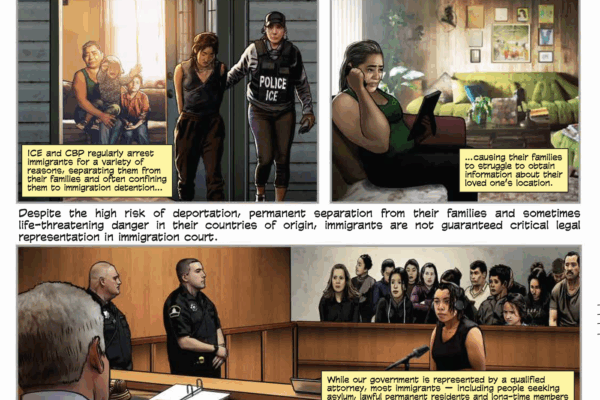 Illustrated Explainer: Legal Representation is Fundamental to Fairness and Justice