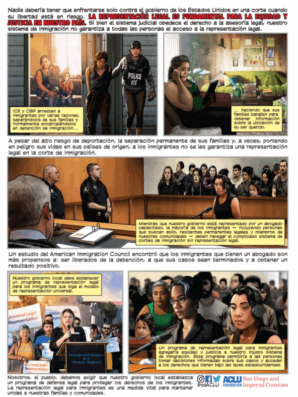 Explicador Ilustrado: La representación legal es fundamental para la equidad y justicia