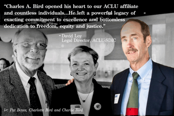 Charlie and Charlotte Bird + Pat Boyce