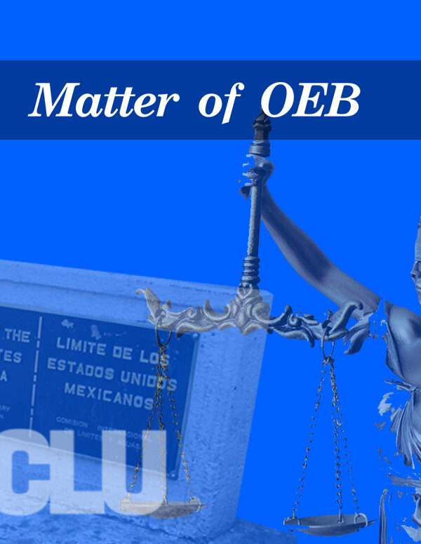 Matter of OEB