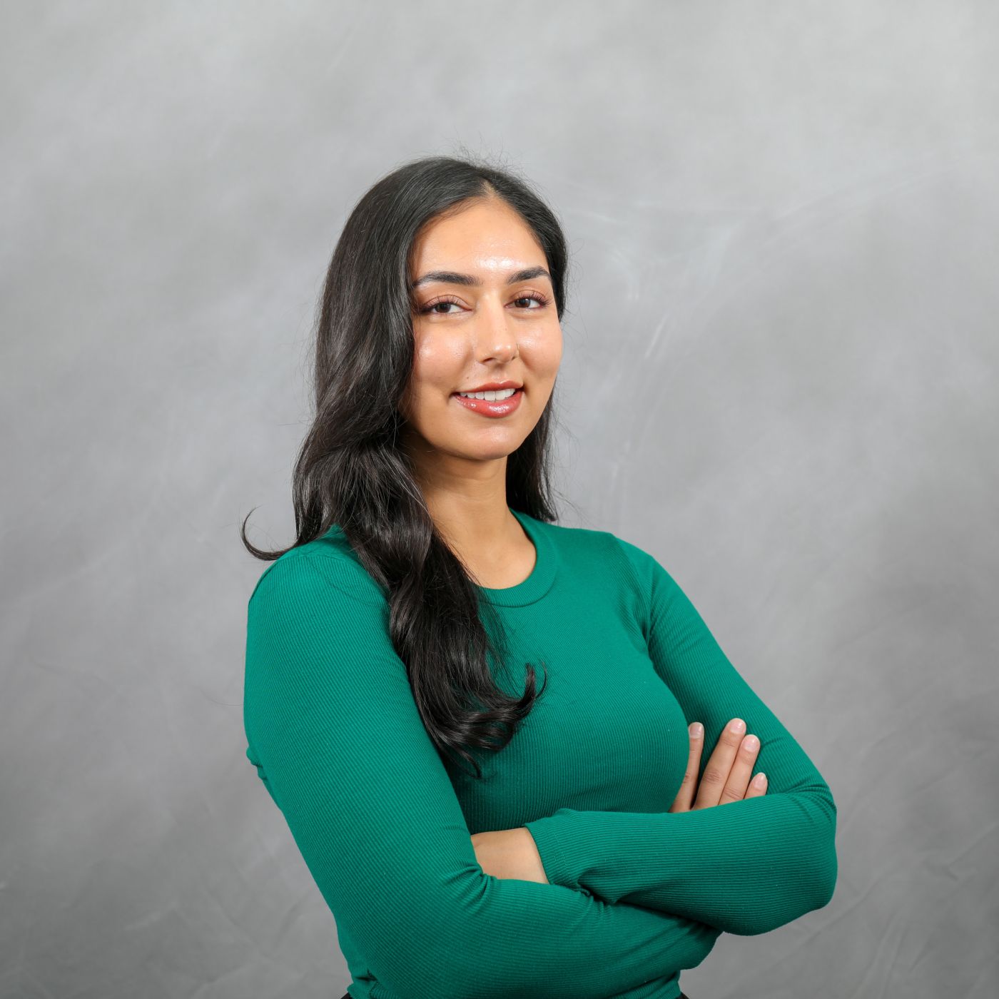 Photo of Anjleena smiling at the camera