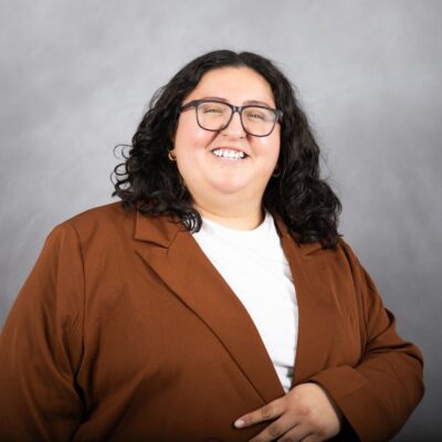 Photo of Daniela smiling at the camera