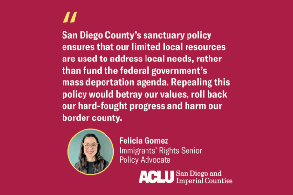 Felicia Gomez quote in white with pink background