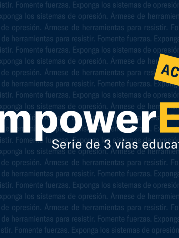 Las palabras: EmpowerEd - series de 3 vias educatives Acompanamos