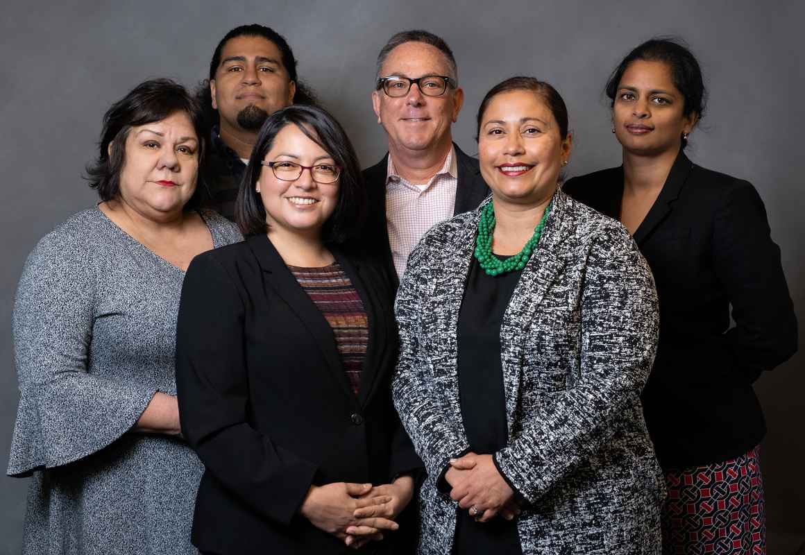 Posed group picture of the ACLU-SDIC Executive & Administration Team