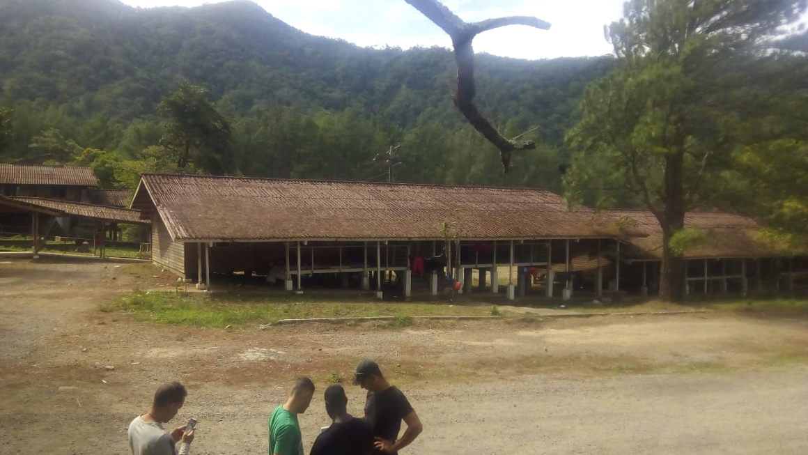 Migrant Camp in Panama 