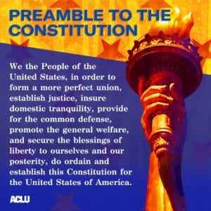 preamble to the constitution