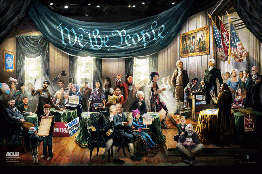 Dare to Create a More Perfect Union, a more inclusive reimagining of the signing of the United States Constitution Dare to Create a More Perfect Union, a more inclusive reimagining of the signing of the United States Constitution