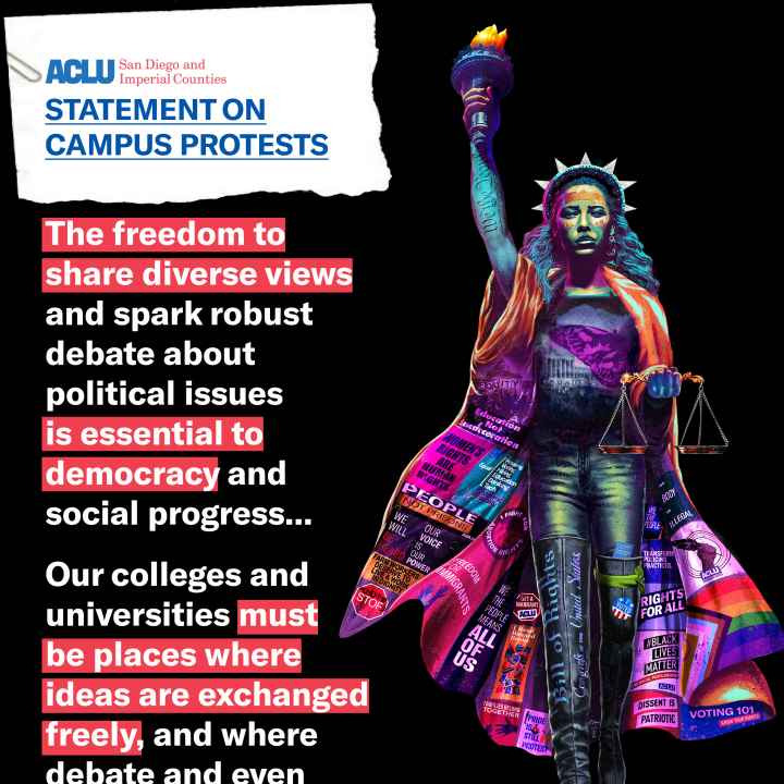 STATEMENT STUDENT PROTESTS