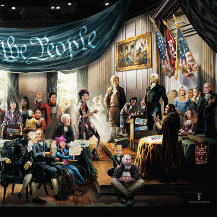 Dare to Create a More Perfect Union, a more inclusive reimagining of the signing of the United States Constitution Dare to Create a More Perfect Union, a more inclusive reimagining of the signing of the United States Constitution